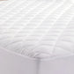 KING SINGLE Fully Fitted Waterproof Microfiber - White