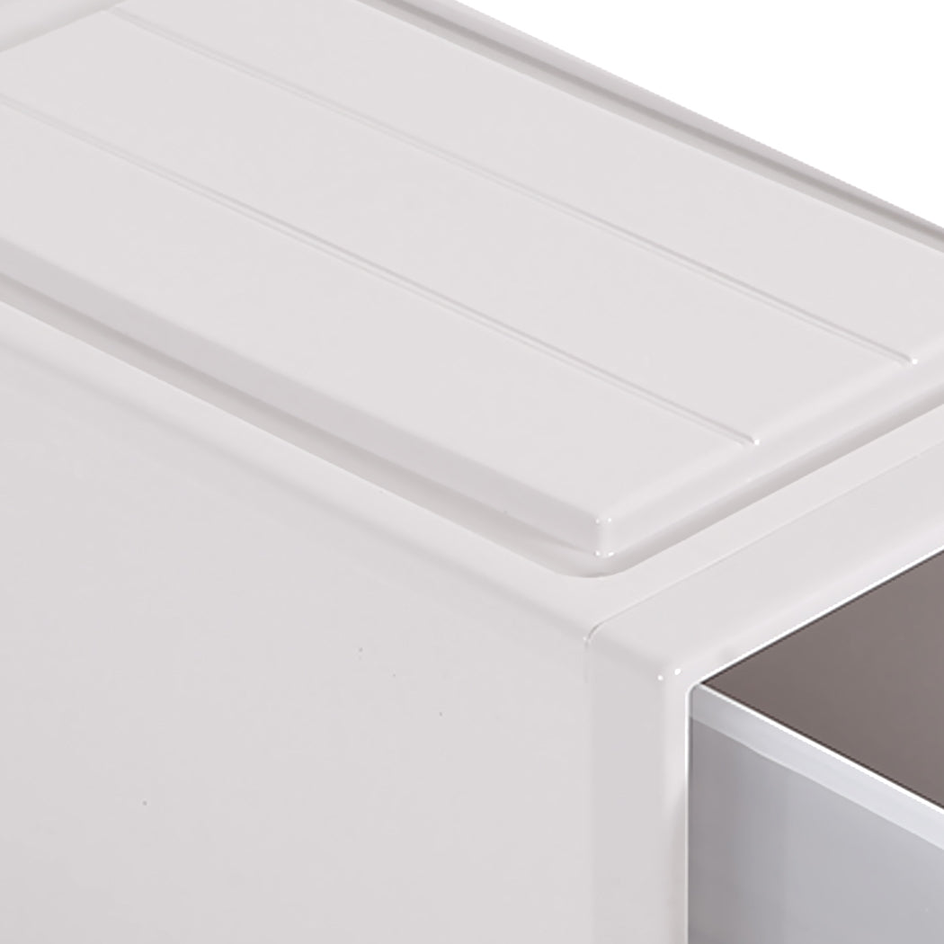 2x Storage Boxes Drawer Weighted Blanket