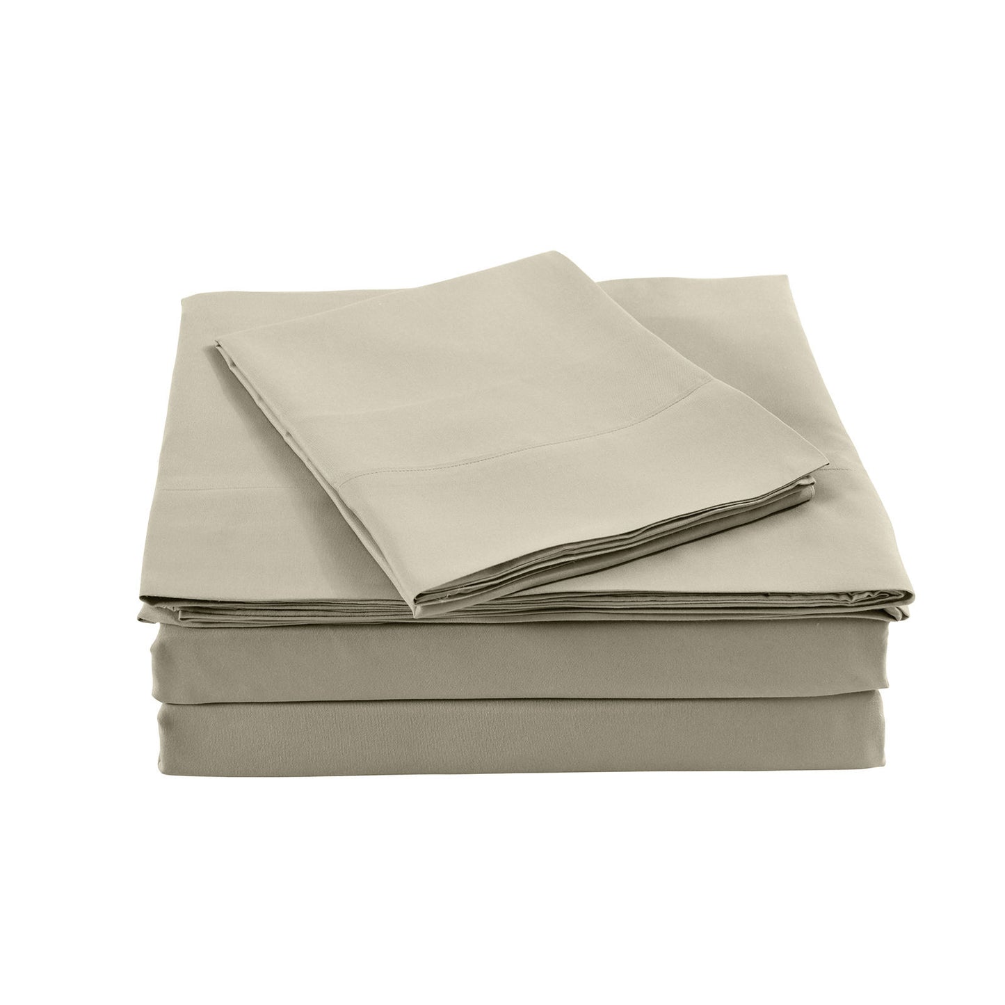 King Royal Comfort Blended Bamboo Sheet Oatmeal
