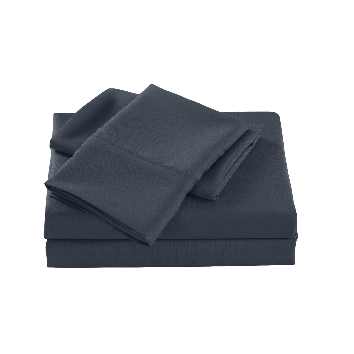 Double Royal Comfort Bamboo Cooling 2000TC Sheet Set - Charcoal