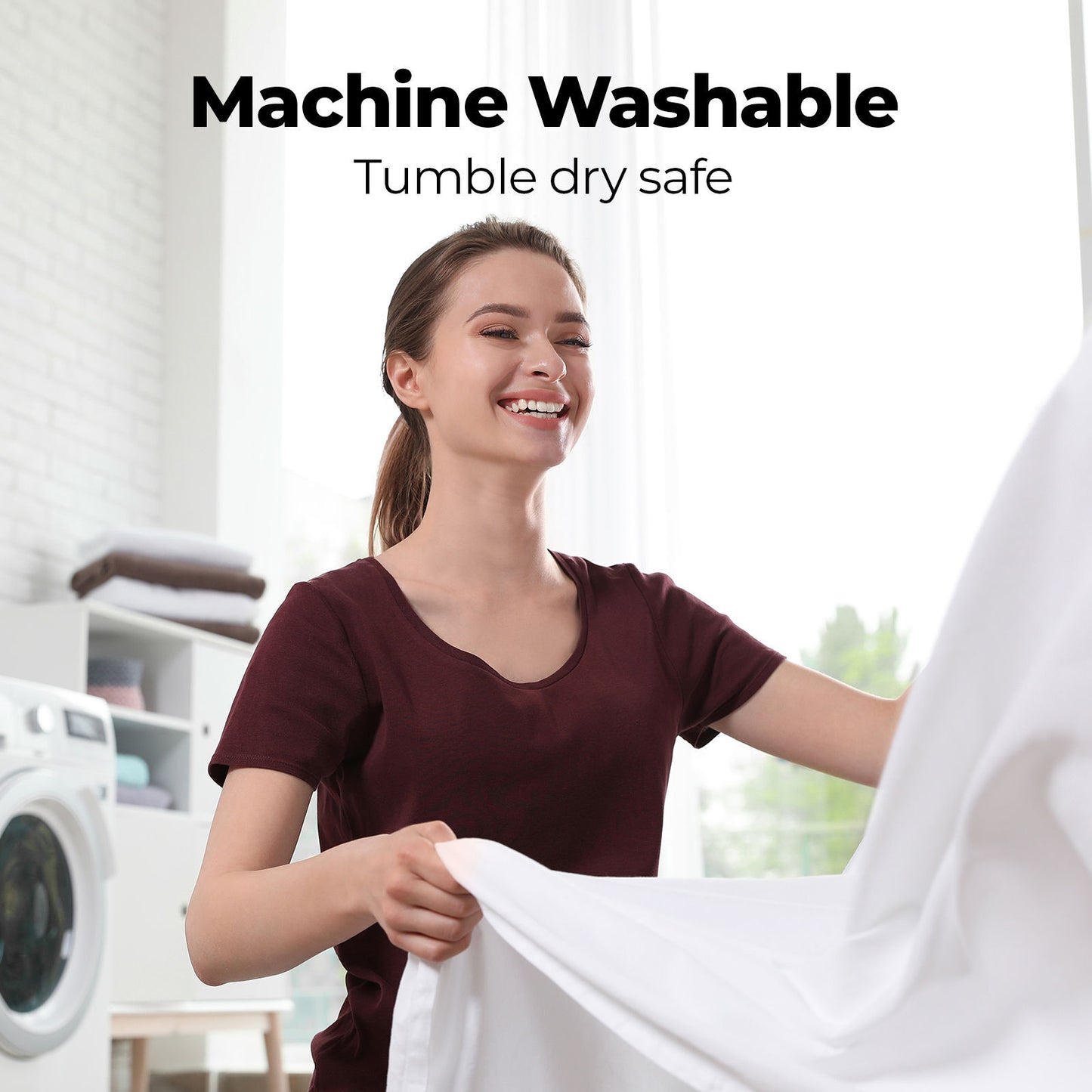 King Royal Comfort 1500TC Cotton Rich Fitted Sheet 4pc Set - indigo