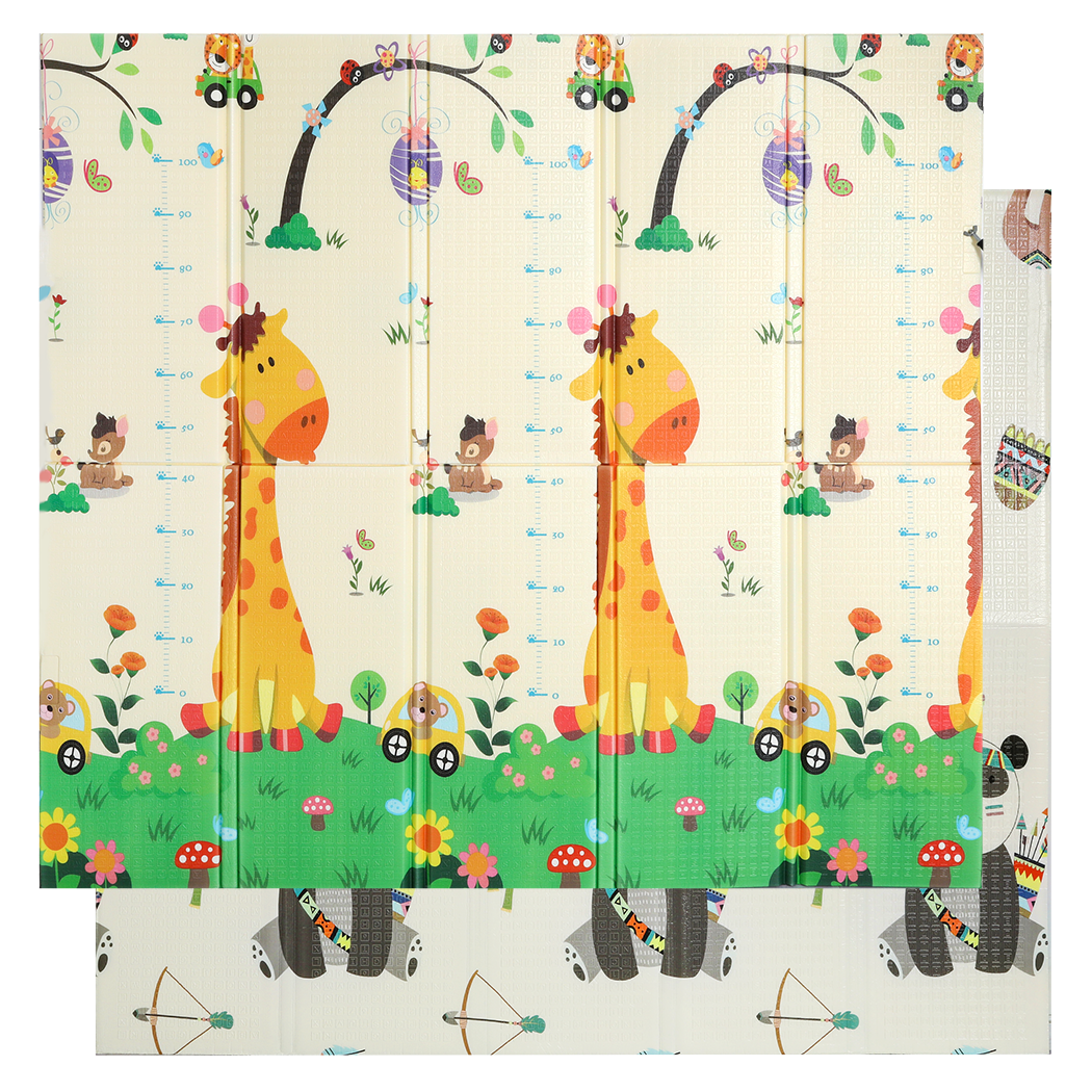 Kids Play Mat Baby Crawling Pad Ocean Floor Foldable XPE Foam Non-slip Carpet