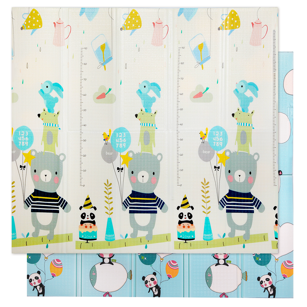 Kids Play Mat Baby Crawling Pad Floor Foldable XPE Foam Non-slip Carpet