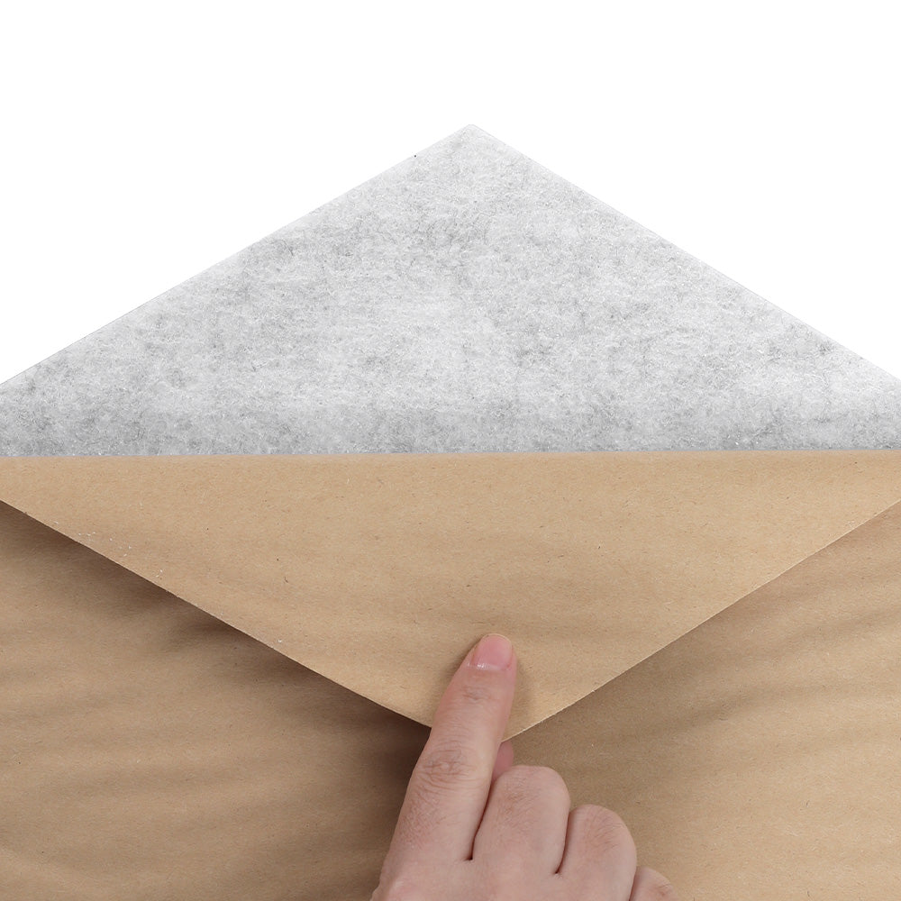 Acoustic Foam 12pcs 35x30x0.9cm Soundproof Absorption Panel Adhesive Grey