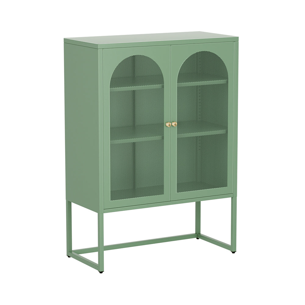 Kellen Metal Buffet Sideboard Cabinet - Green