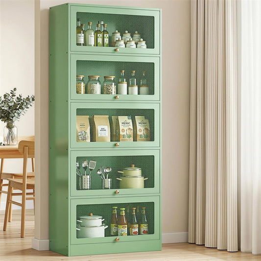 Kian Metal Buffet Sideboard Cabinet - Green