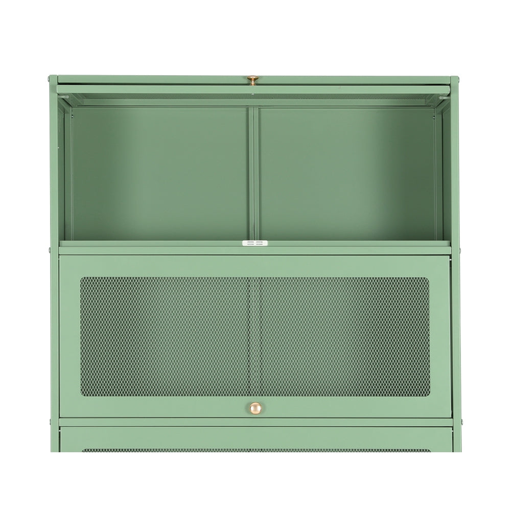 Kian Metal Buffet Sideboard Cabinet - Green