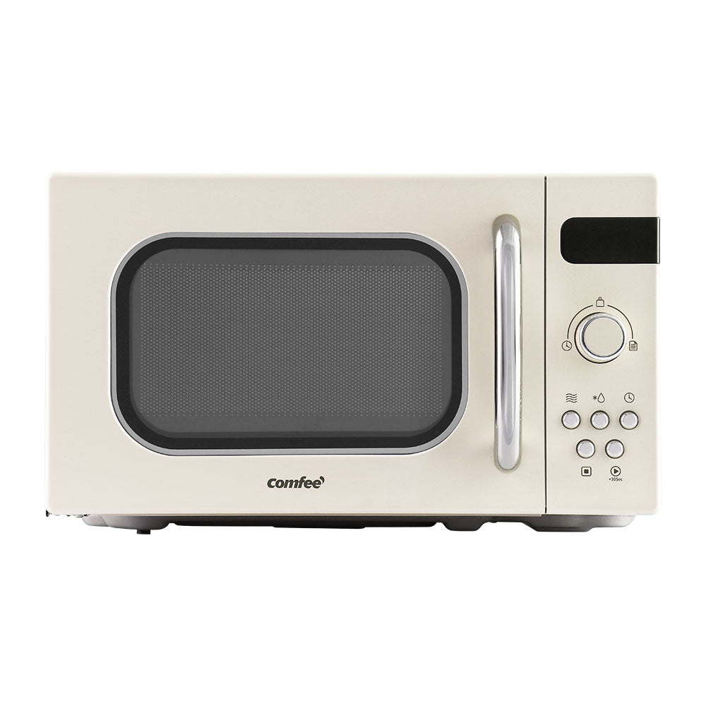 20L Microwave Oven 800W - Cream