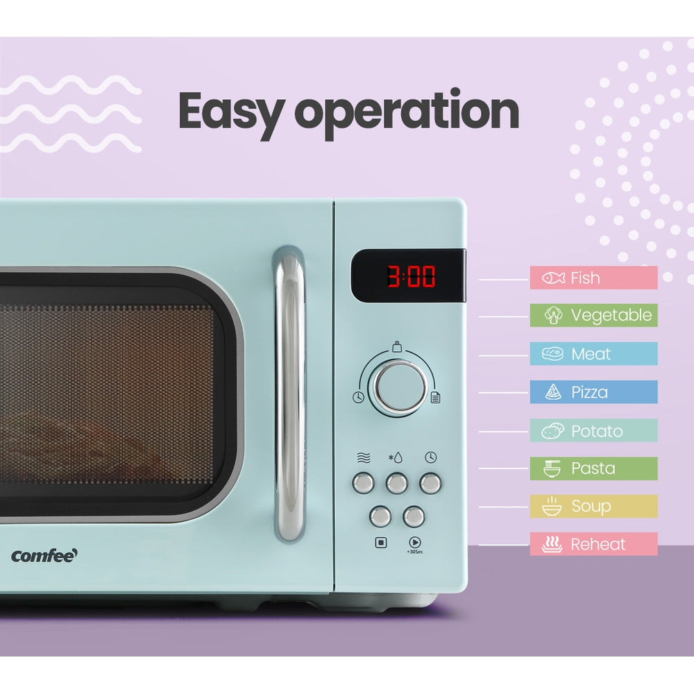 20L Microwave Oven 800W - Green