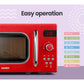 20L Microwave Oven 800W - Red