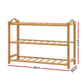 3 Tiers Bamboo Shoe Rack Storage Organiser Wooden Shelf Stand Shelves