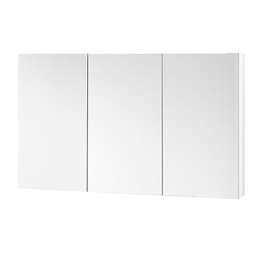 Bathroom Mirror Cabinet Vanity Medicine White Shaving Storage 1200x720mm