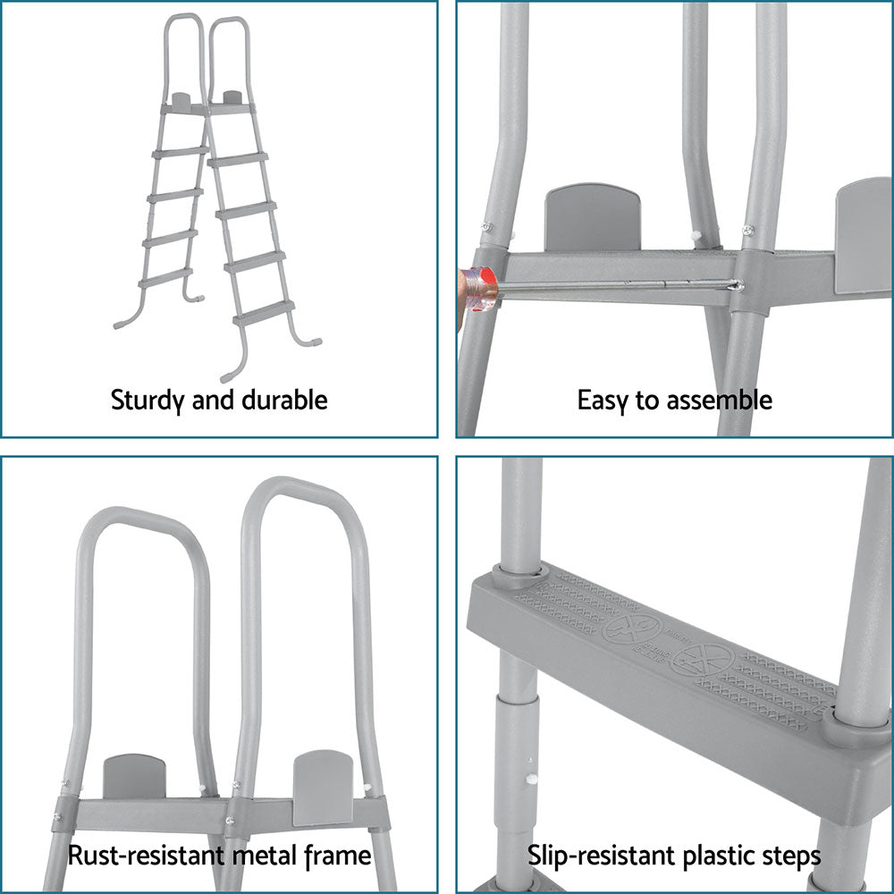 Factory Buys Above Ground Pool Ladder with Removable Steps