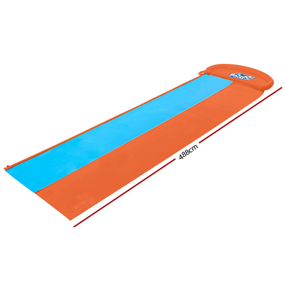Factory Buys Inflatable Water Slip Slide Double Kids Splash Toy Outdoor Play 4.88M