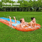 Factory Buys Inflatable Water Slip Slide Double Kids Splash Toy Outdoor Play 4.88M