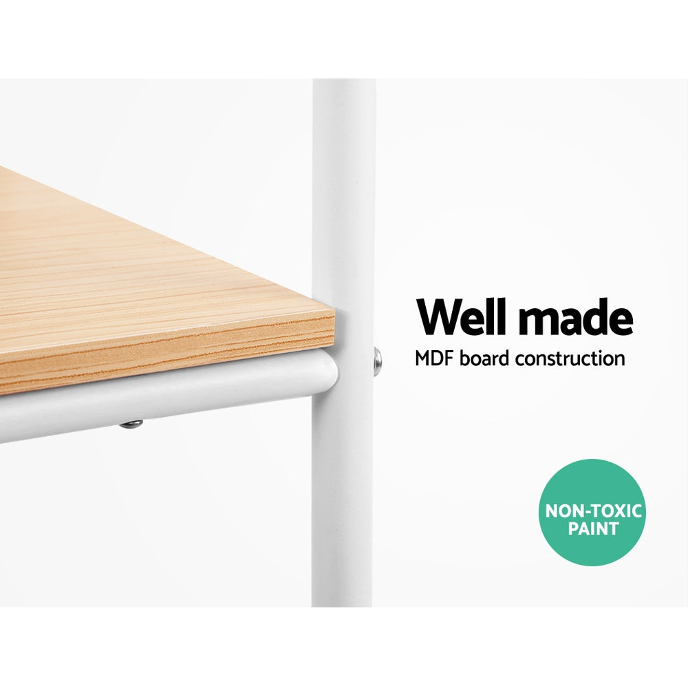 Wardrobe Clothes Rack Airer Coat Stand 150cm