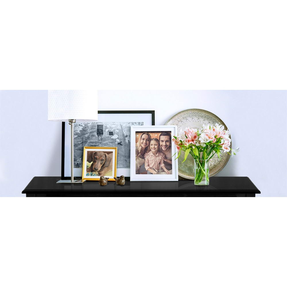 Hallway Console Table Hall Side Dressing Entry Display 3 Drawers Black