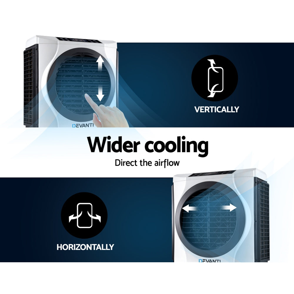 Evaporative Air Cooler Industrial Conditioner Commercial Fan Purifier