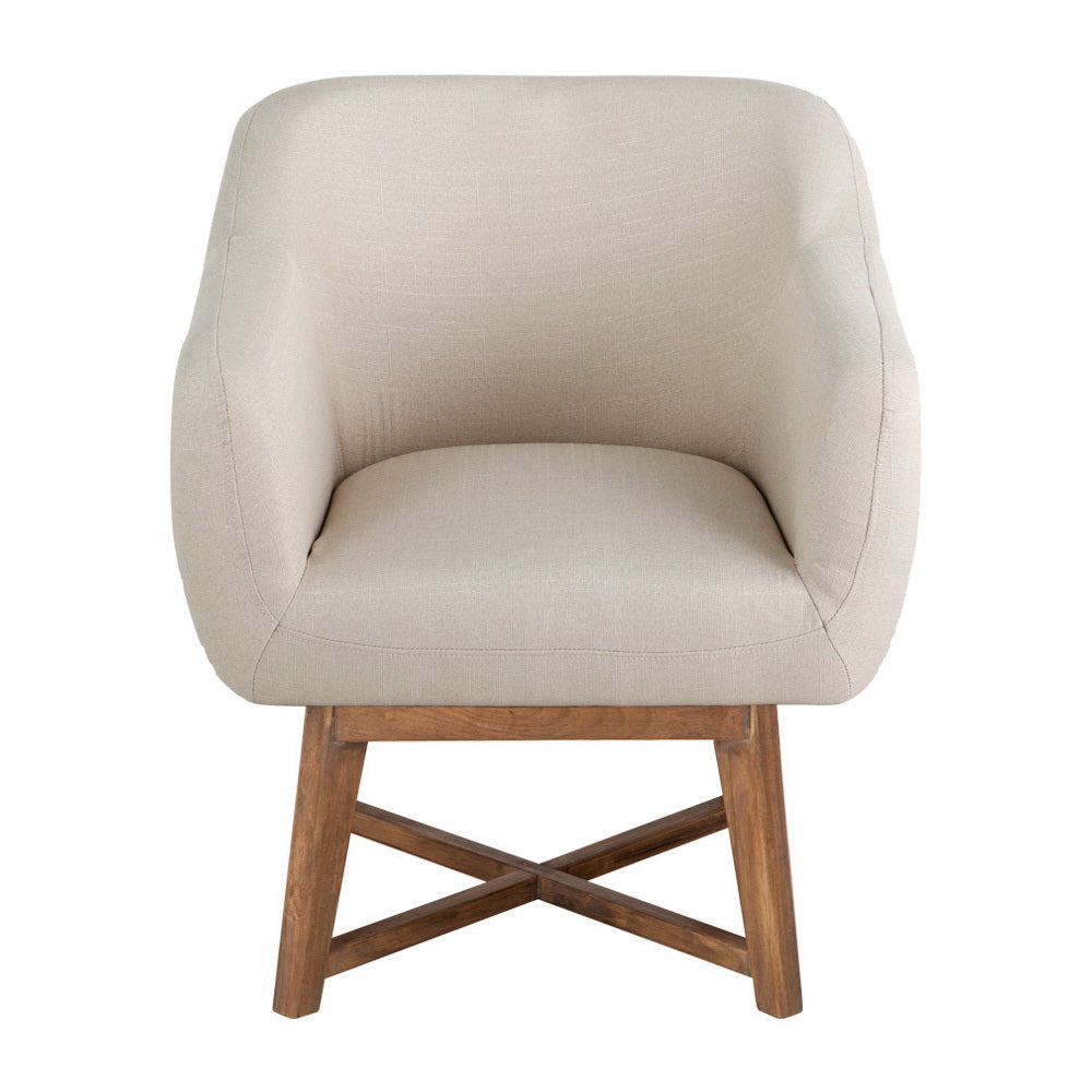 Aston Armchair Tub Chair - Beige