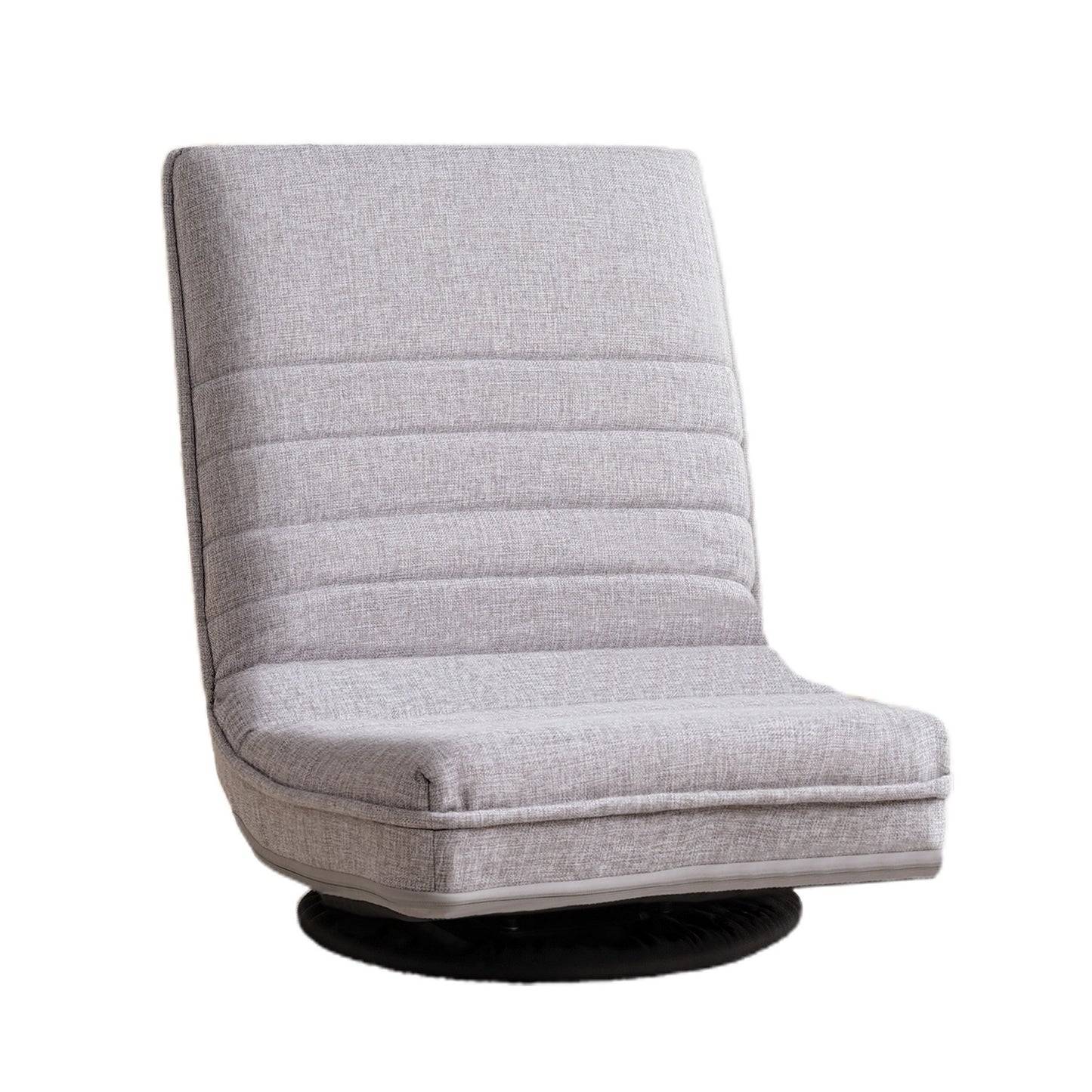 Marvs Swivel Floor Chair 360 Adjustable Foldable Lounge Seat Floor Sofa Chair - Grey