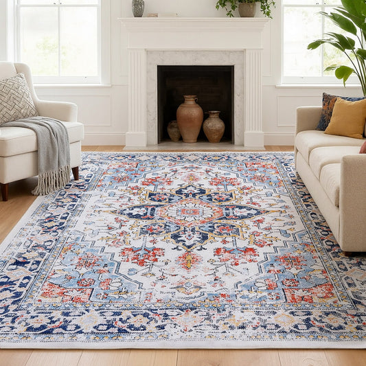 Bohdan 200x290cm 200x290cm Floor Rug Large Washable Carpet