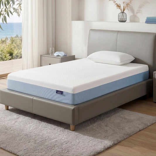 Ortona 22cm Cooling Gel Memory Foam Mattress Medium Firm - Single