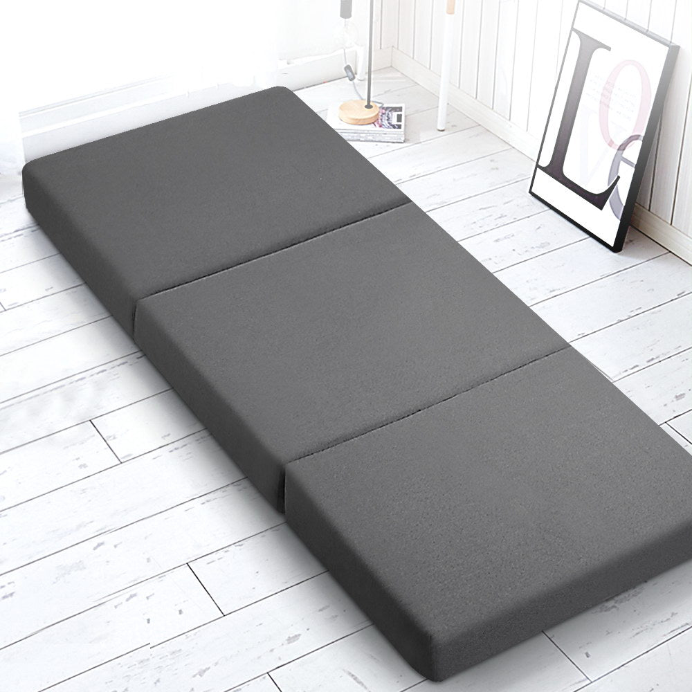 Natalie 10cm Folding Foam Portable Mattress - Single