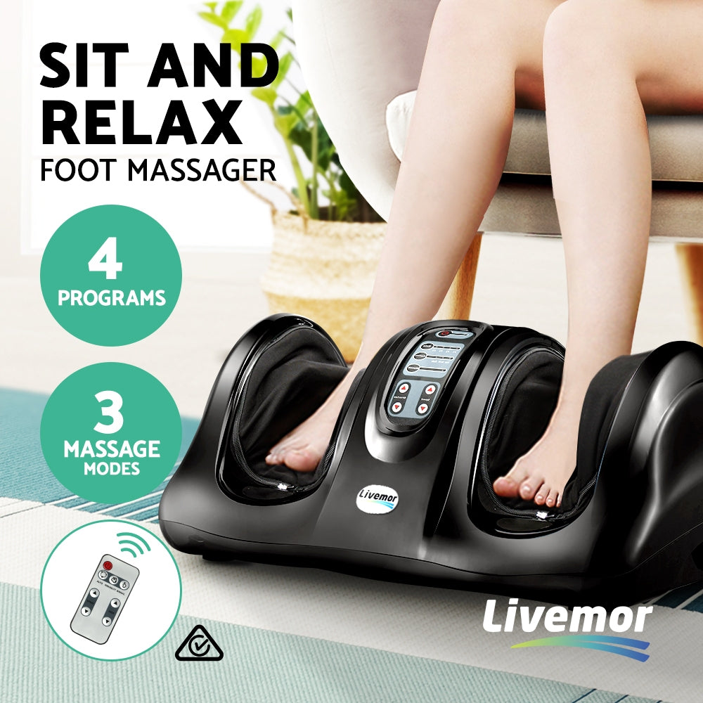 48W Foot Massager - Black