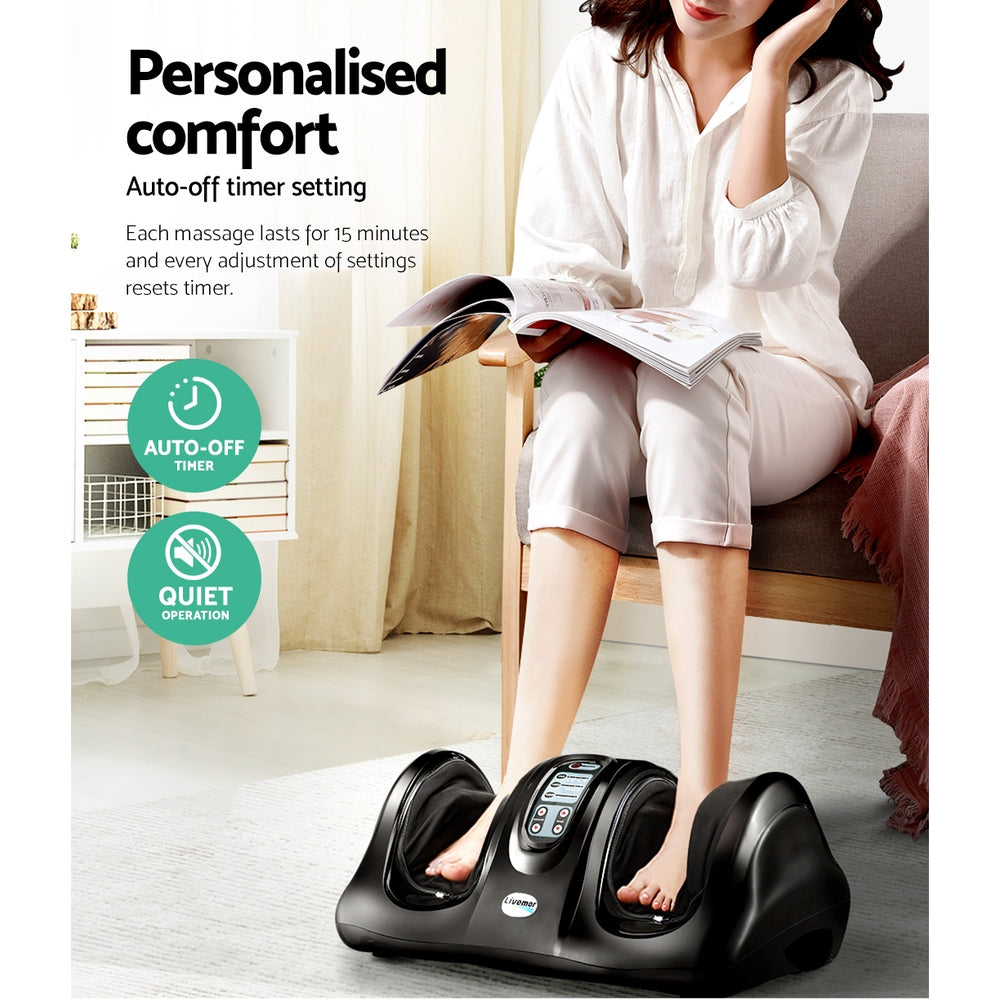 48W Foot Massager - Black