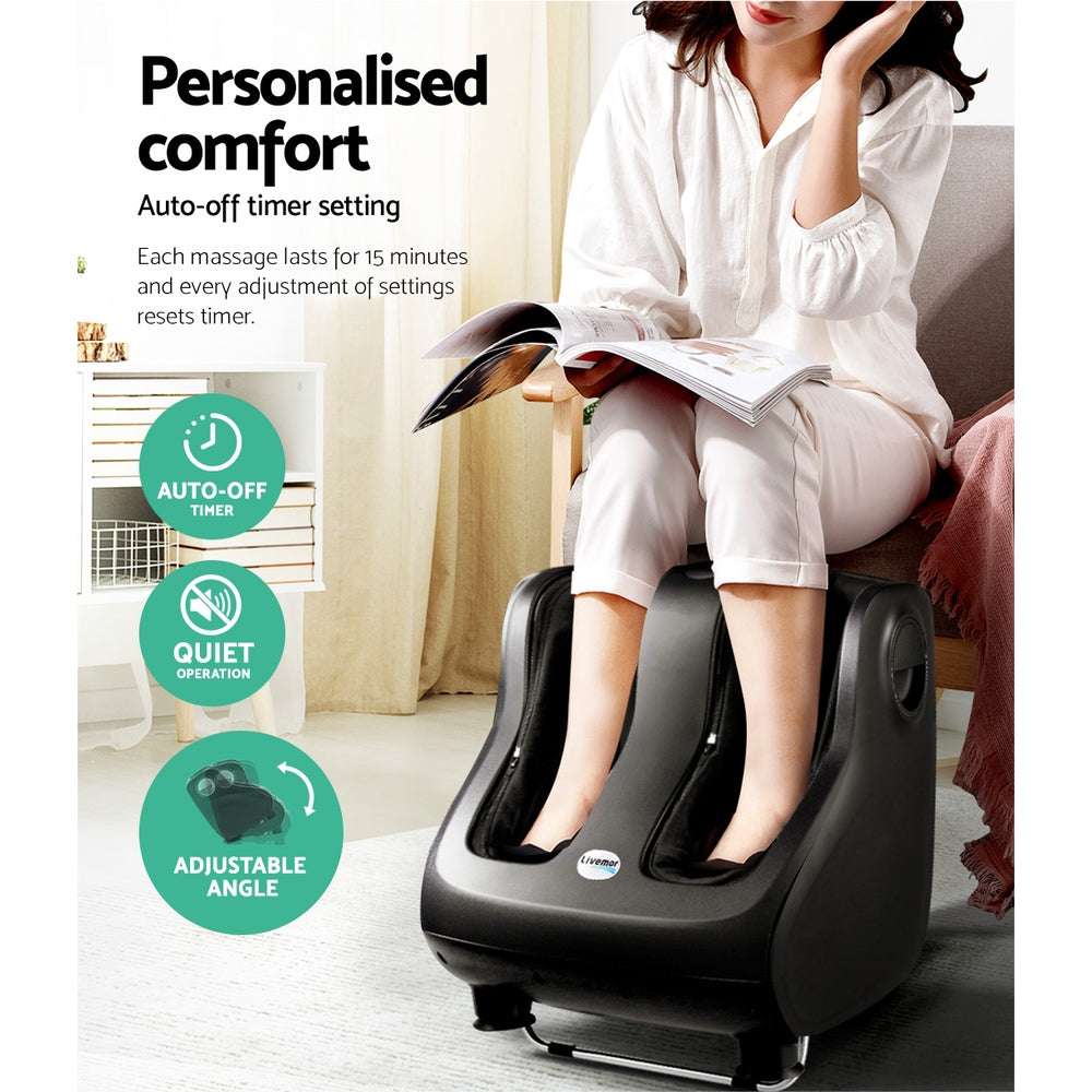 80W Foot Massager - Black