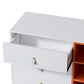 Donald Buffet Sideboard Buffet Sideboard Cupboard Cabinet Storage Table - White