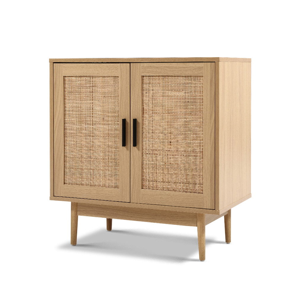 Rowan Rattan Buffet Sideboard 2 Doors - Oak