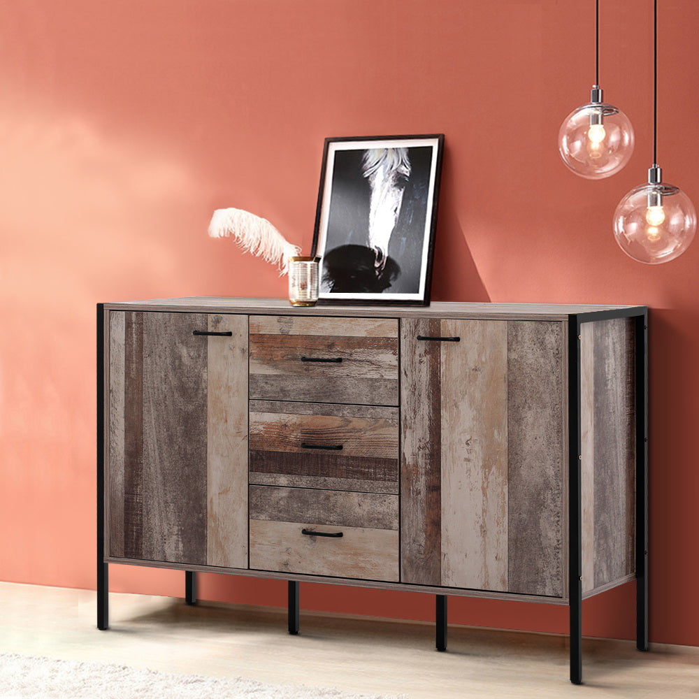 Stellan Wooden Buffet Sideboard - Wood
