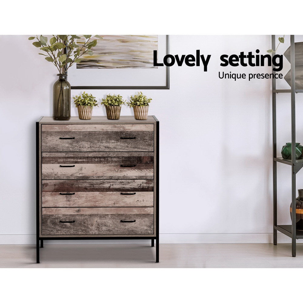 Artiss 4 Chest of Drawers