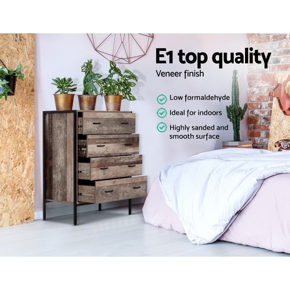 Artiss 4 Chest of Drawers