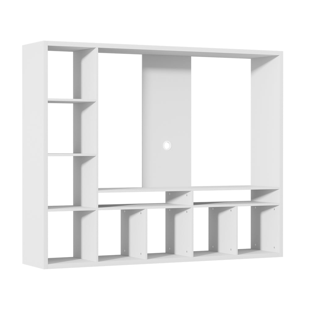 Bertram 183cm Entertainment Center Unit TV Stand TV Cabinet Open Shelves - White