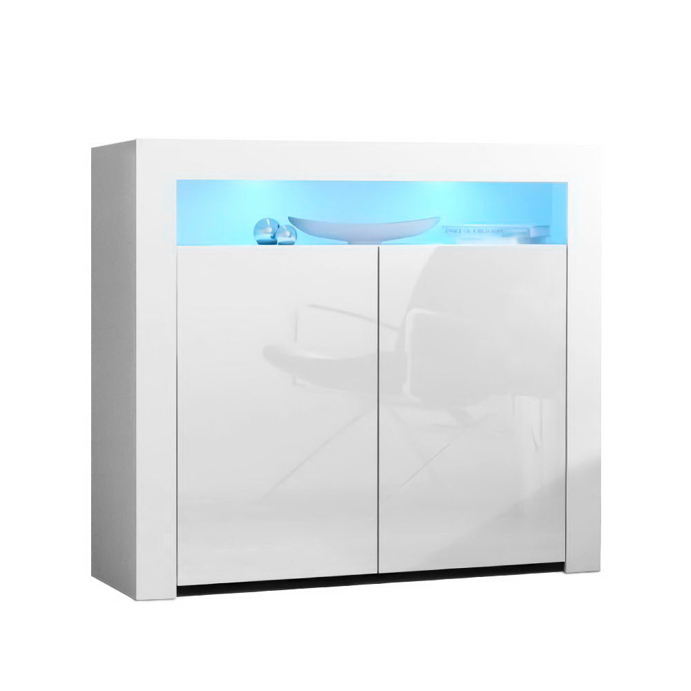 Soren Wooden Buffet Sideboard - White