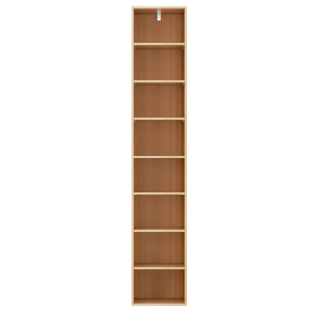 Artiss Bookshelf 8 Tiers Milo Pine