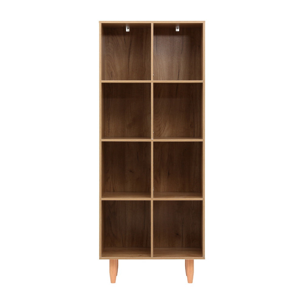 Artiss Bookshelf Bookcase 4 Tiers Leor Walnut
