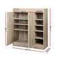 2 Doors Shoe Cabinet Storage Cupboard - Wood