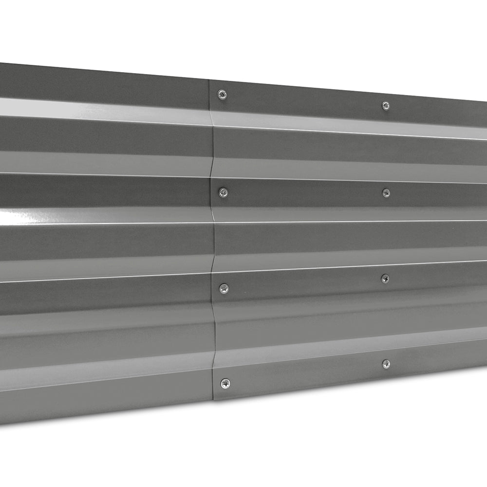 Garden Bed 150x90cm Planter Box Raised Container Galvanised Steel