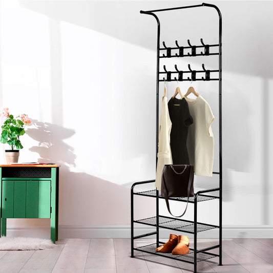 Clothes Rack Airer Coat Stand 179cm Hanger Rail Closet