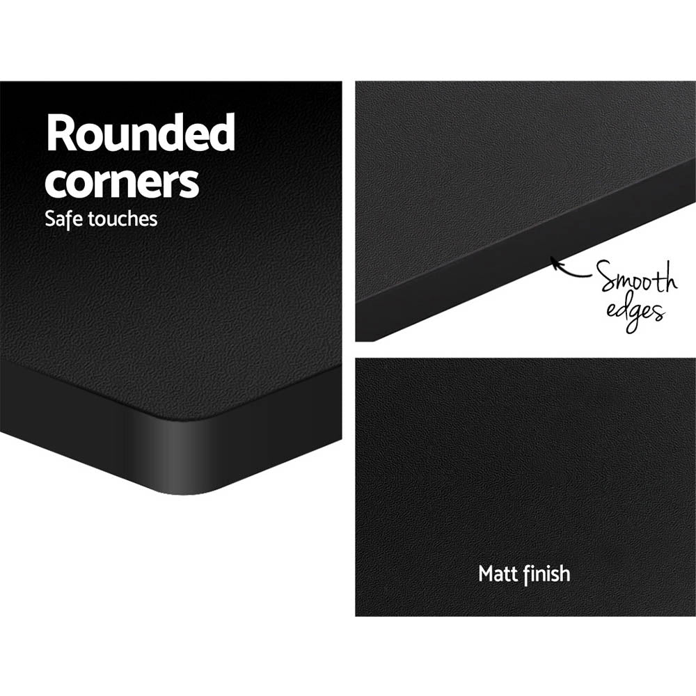 Artiss Standing Desk Motorised 140cm Black