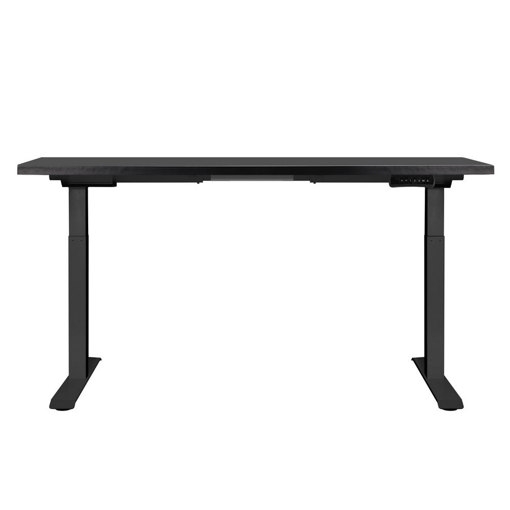 Artiss Standing Desk Motorised Dual Motor Black 120cm