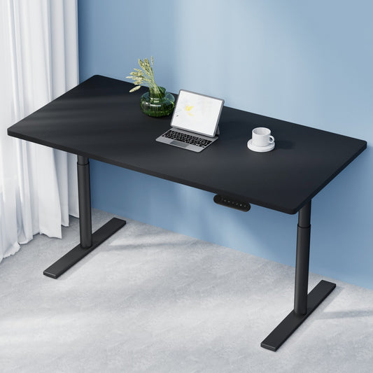 Artiss Standing Desk Motorised Electric Dual Motor Black 140cm