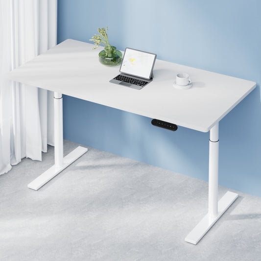 Artiss Standing Desk Motorised Electric Dual Motor 140cm White