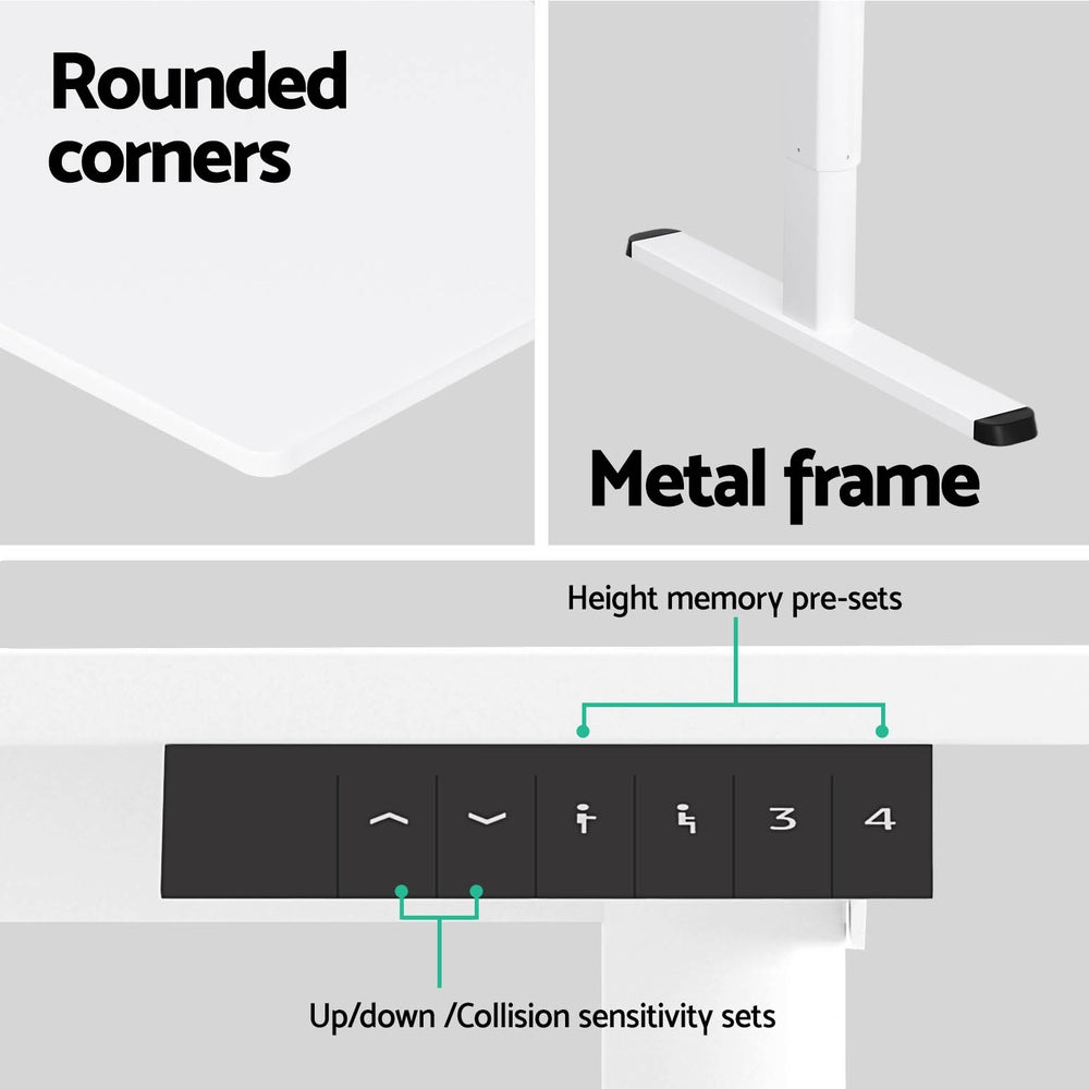 Artiss Electric Standing Desk Sit Stand Desks 120cm