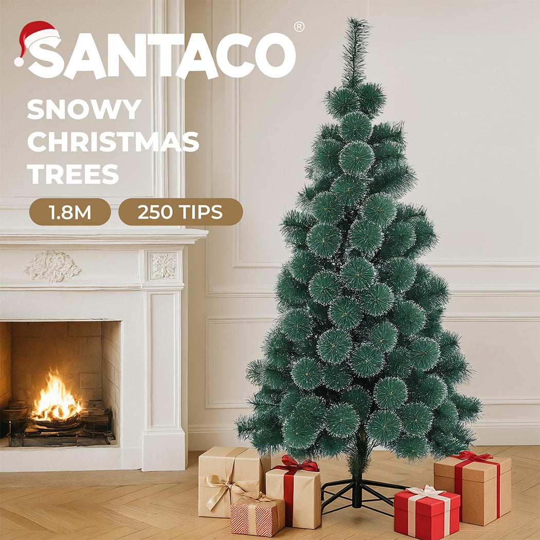 6ft 1.8m 250 Tips Full Pine Needle Christmas Tree