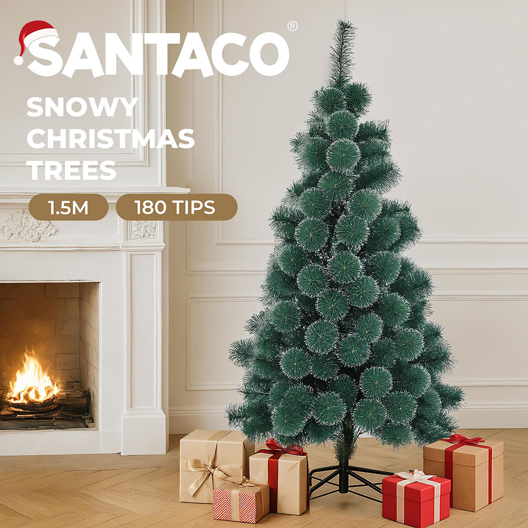 5ft 1.5m 180 Tips Full Pine Needle Christmas Tree