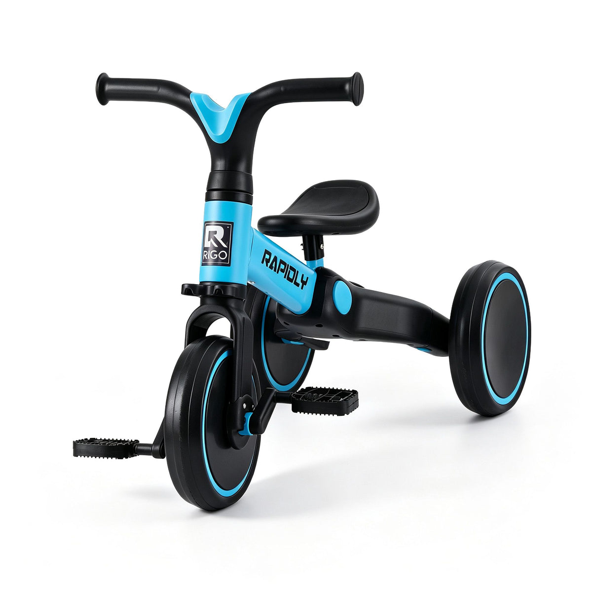 Tricycle Bike, Kids Bike with 3 wheels, Carbon Steel 70cm Blue